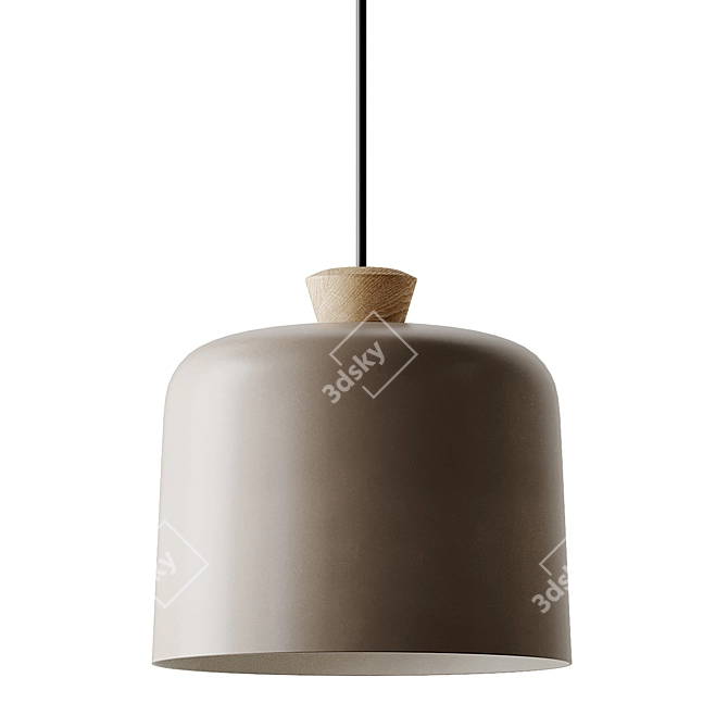 Pastel Macaron Pendant Light 3D model image 4