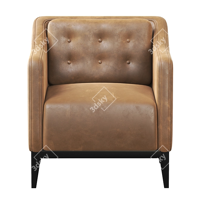 Premium Hampton Chair by Romatti 3D model image 2