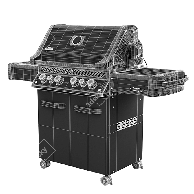 Napoleon Phantom 500 RSIB: Elite Gas Grill 3D model image 5