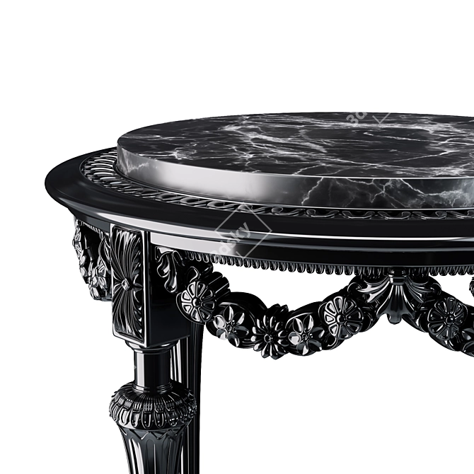 Elegant Penny Small Tables - Perfect for Your Home 3D model image 2