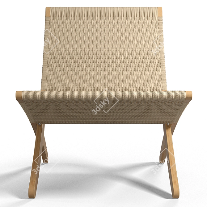 Modern Design Cuba Chair 3D model image 4