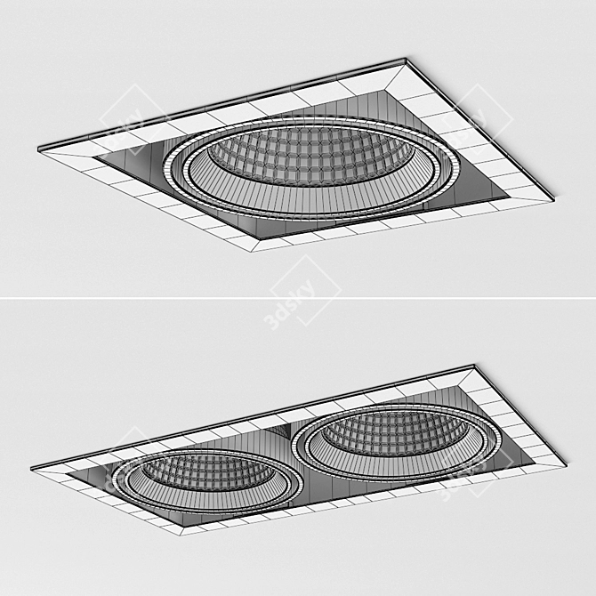 Stylish Illumination: Arkoslight Hubble 3D model image 4