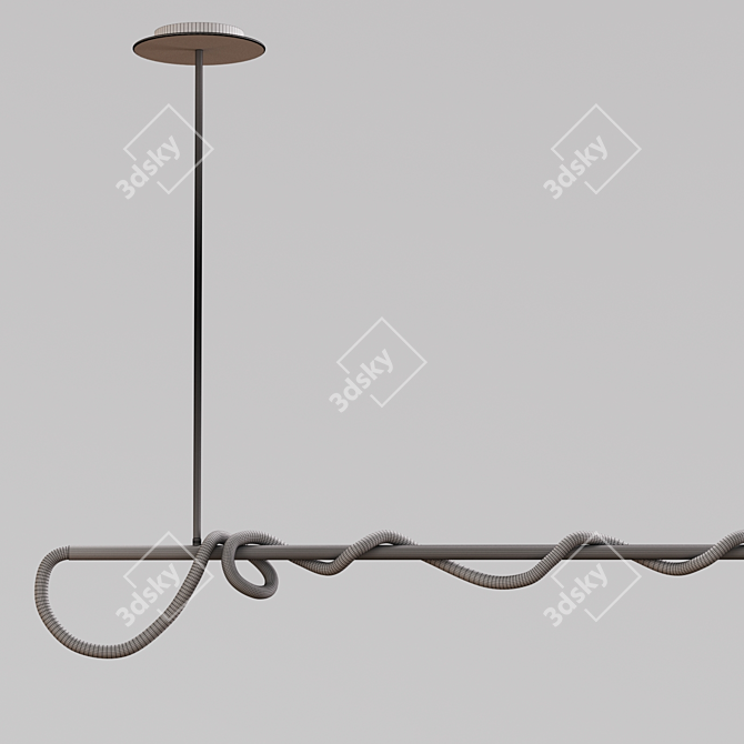 Minimalist Scandinavian Pendant Lights 3D model image 6