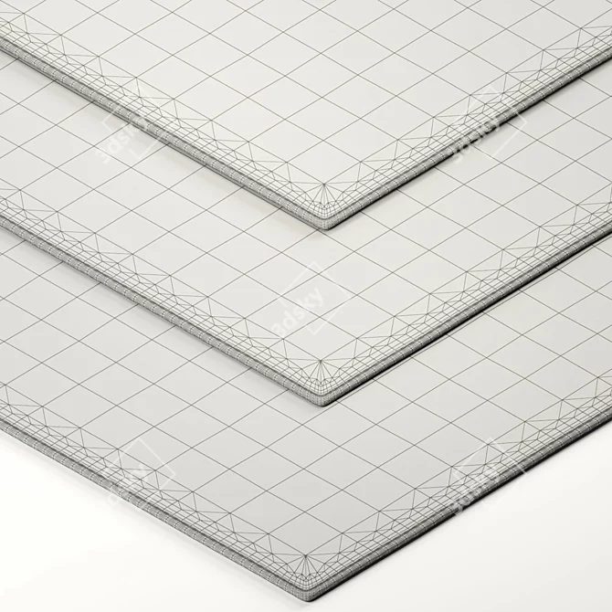 Exquisite Persian Carpet 04 3D model image 5