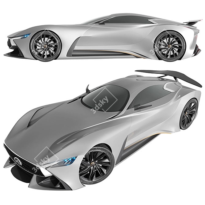 Infinity Vision GT - Unleash the Future 3D model image 2