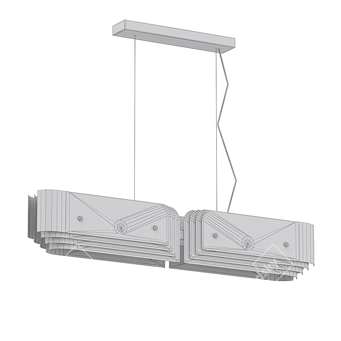Stylish Heritage Suspension: VAUGHAN 3D model image 2