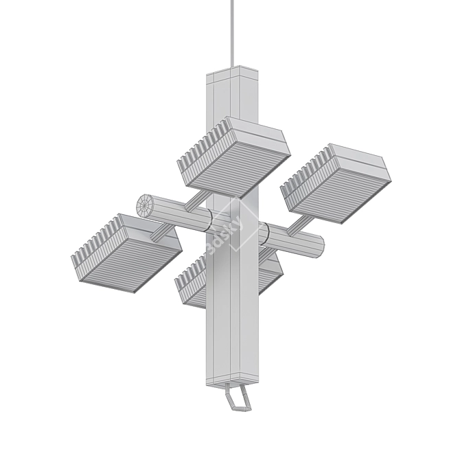 Modern Minimalist Pendant Lighting 3D model image 2