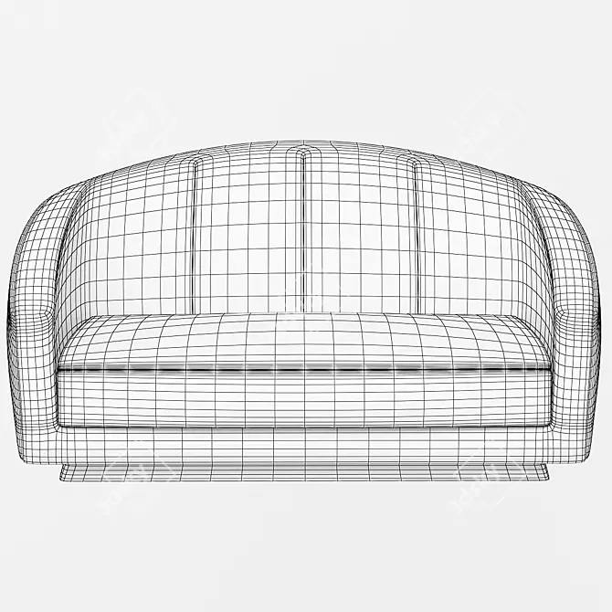 SAARI 2015 - Modern Millimeter-Sized Sofa 3D model image 4