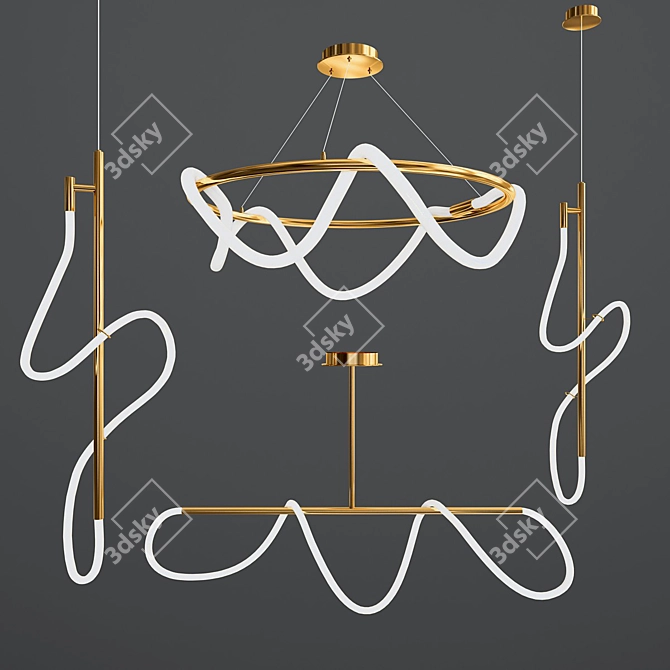 Perfection Pendant Light 3D model image 1