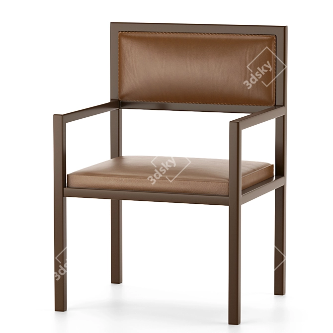 Christian Liaigre Prusse Chair 3D model image 1