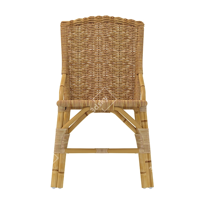 Elegant Douce Chair: Unico 2018 3D model image 2
