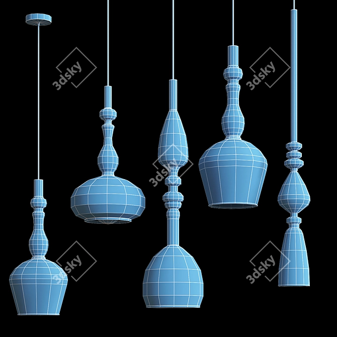 Sweetney - Stylish Design Lamps 3D model image 2