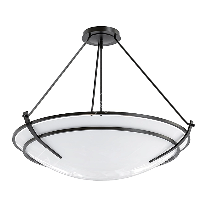Elegant Presidio Tryne Pendant 3D model image 1
