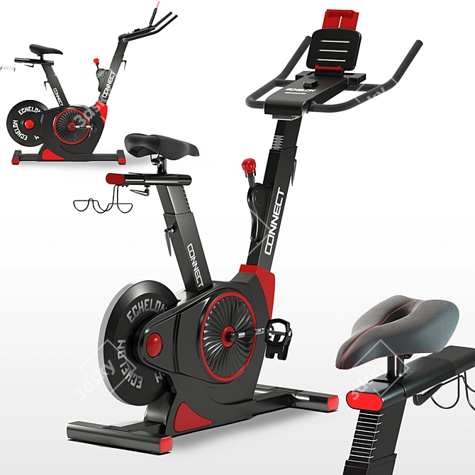 Echelon EX3 Connect Bike: Ultimate Virtual Fitness Experience 3D model image 1