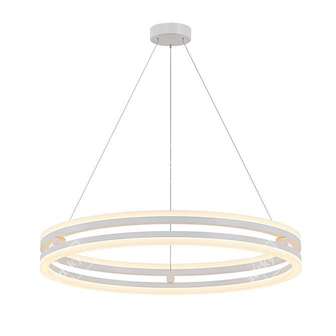 209 Wheel LED Ceiling Light 3D model image 1