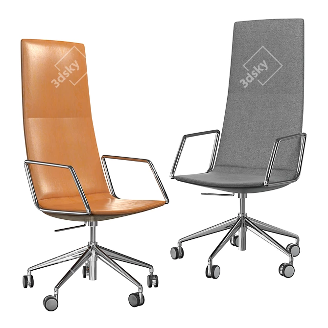 Ergonomic Arper Catifa Sensit Office Chair 3D model image 3