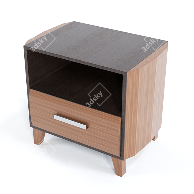 Modern Tumba Stands - Compact & Stylish 3D model image 4