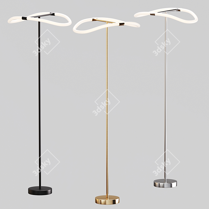 Affordable Floor Lamp with Aliexpress 3D model image 2