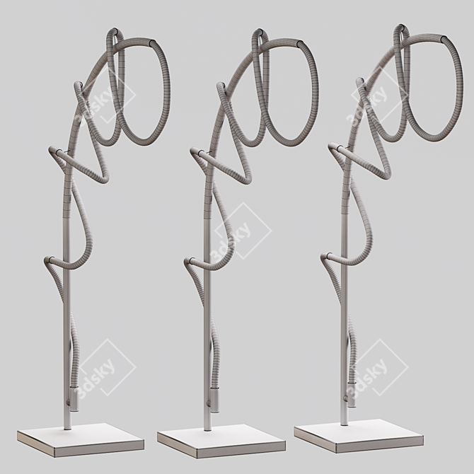 Affordable Floor Lamp: H165cm (Aliexpress 004) 3D model image 3
