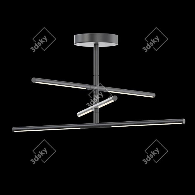 Modern LED Pendant Lamp ESPOS 3D model image 2