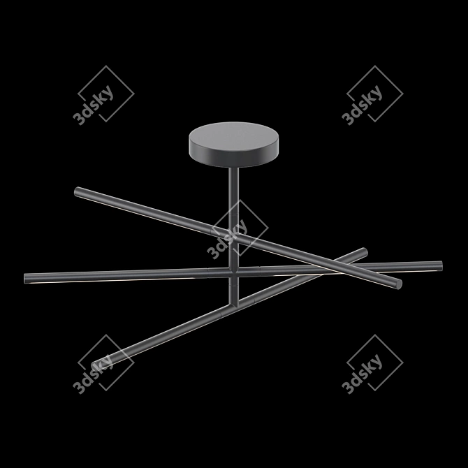 Modern LED Pendant Lamp ESPOS 3D model image 3