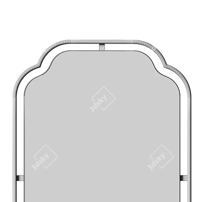 Craiova Arched Wall Mirror 3D model image 5
