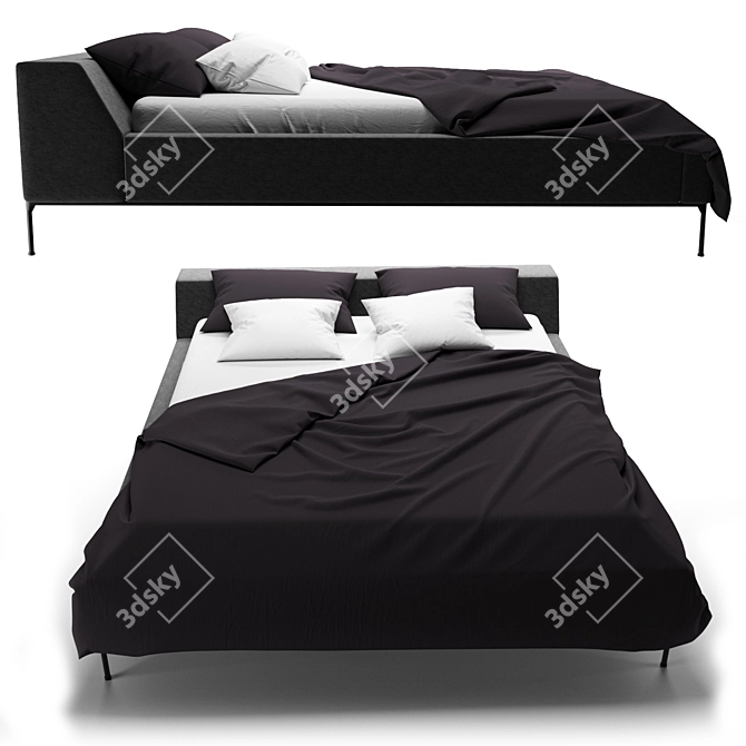 Title: Time Trip Memories Bed 3D model image 2