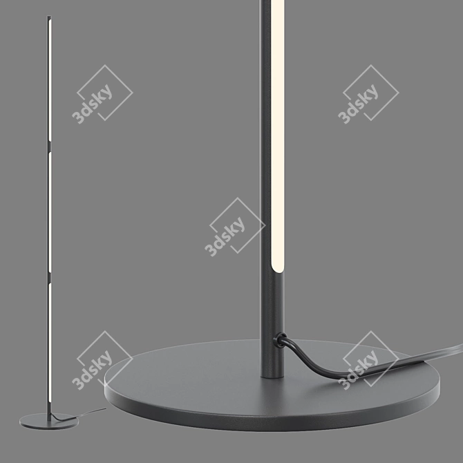 LED Floor Lamp: Lampatron ESPOS FL 3D model image 1