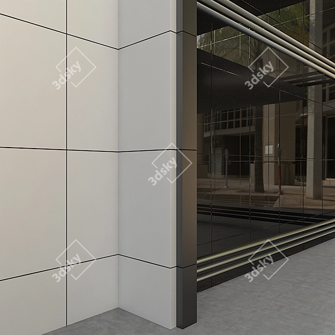 Low Poly House Building Kit 3D model image 5