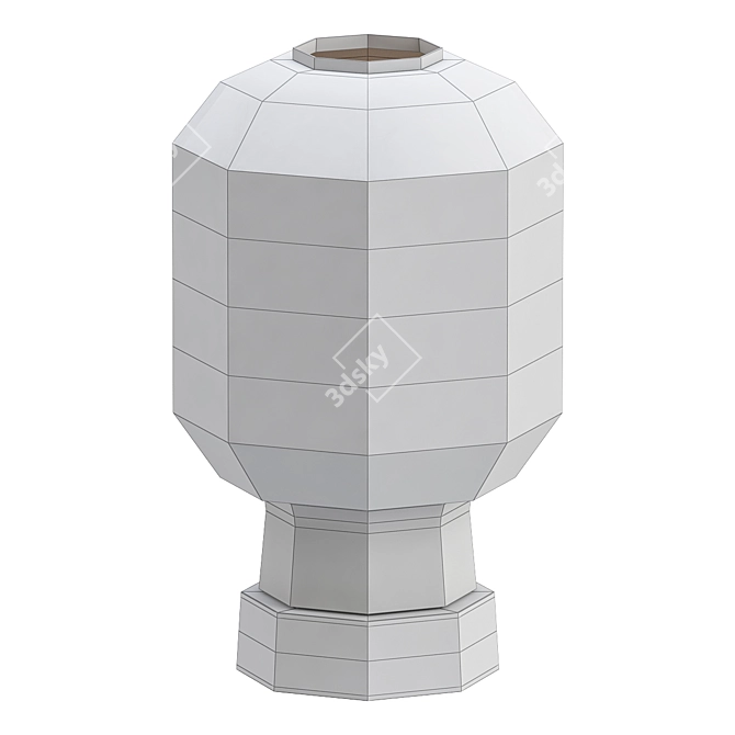 Elegant Ambiance: AMP Table Lamp 3D model image 2