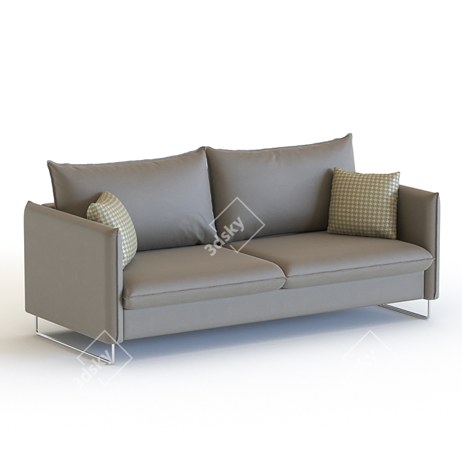 Julia Modern Euro Sofa 3D model image 1