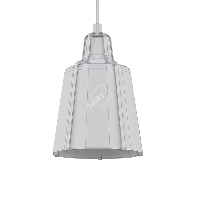 Roseto Cascade 13" Pendant 3D model image 2
