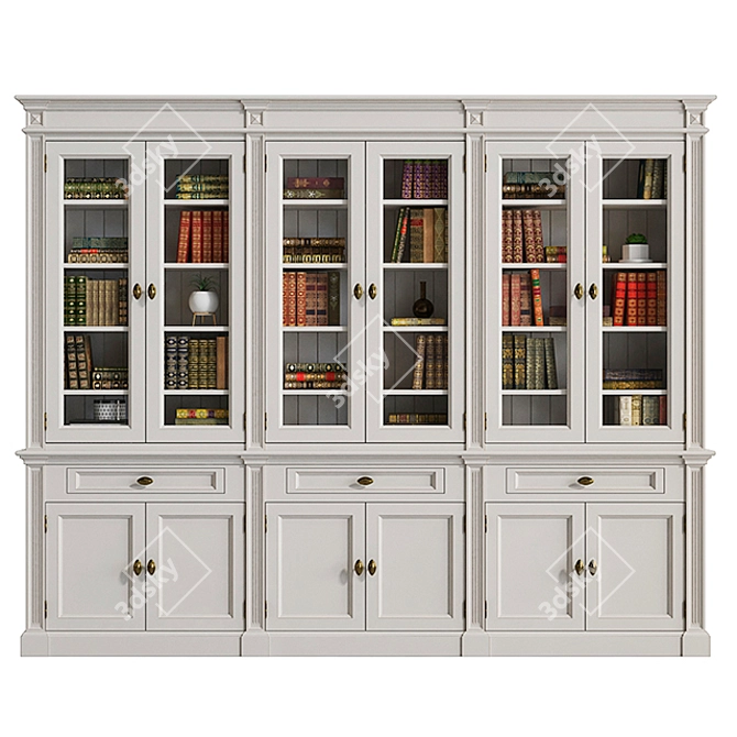 Transilvania Production DM 035 Bookshelf Collection 3D model image 1