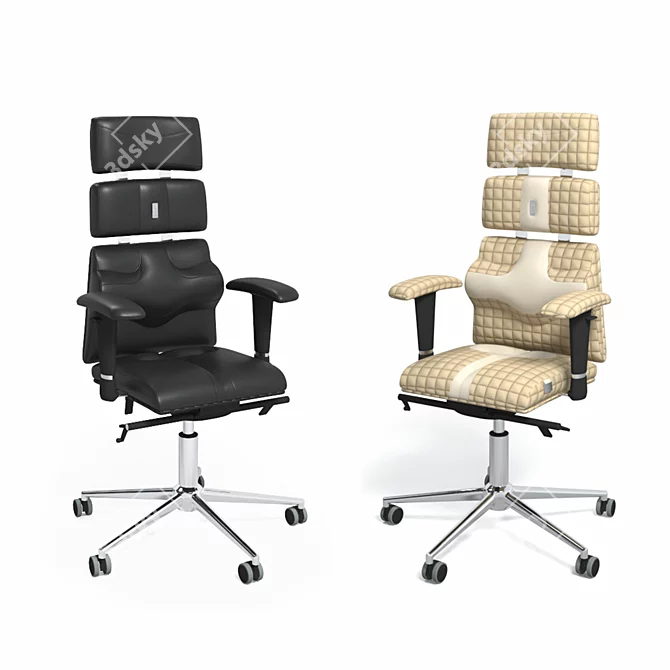 Ergonomic OM Kulik System Chair 3D model image 6