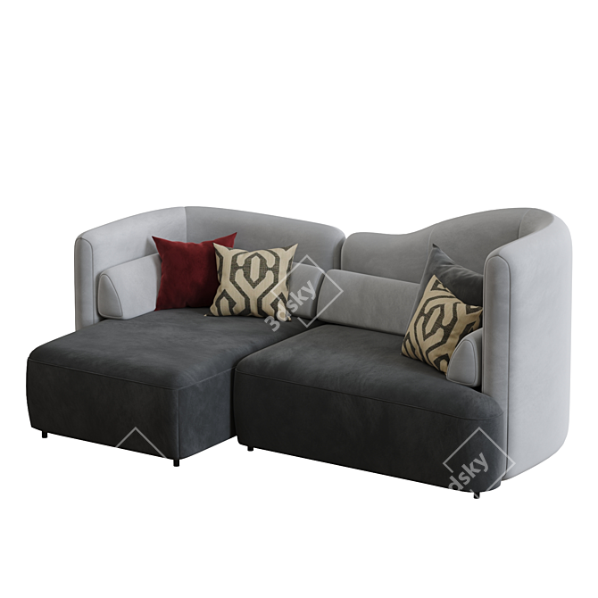 Modular Ottawa by Boconcept 3D model image 6