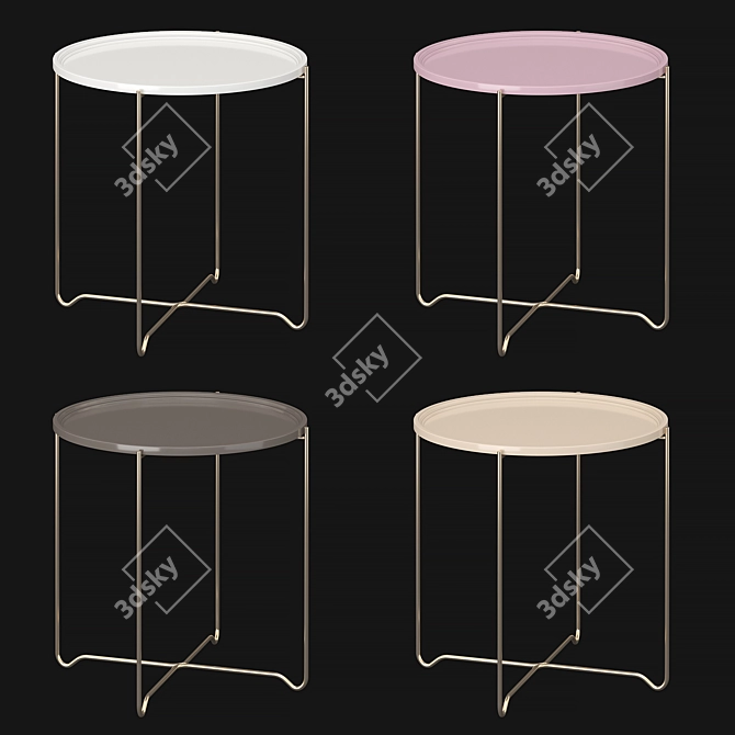 Halmar Casa Coffee Table: Elegant and Functional 3D model image 5