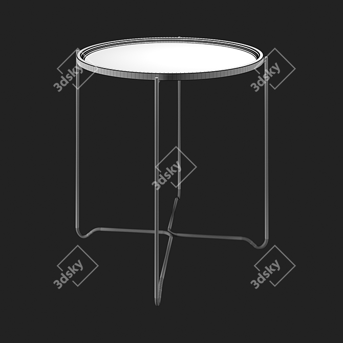 Halmar Casa Coffee Table: Elegant and Functional 3D model image 6