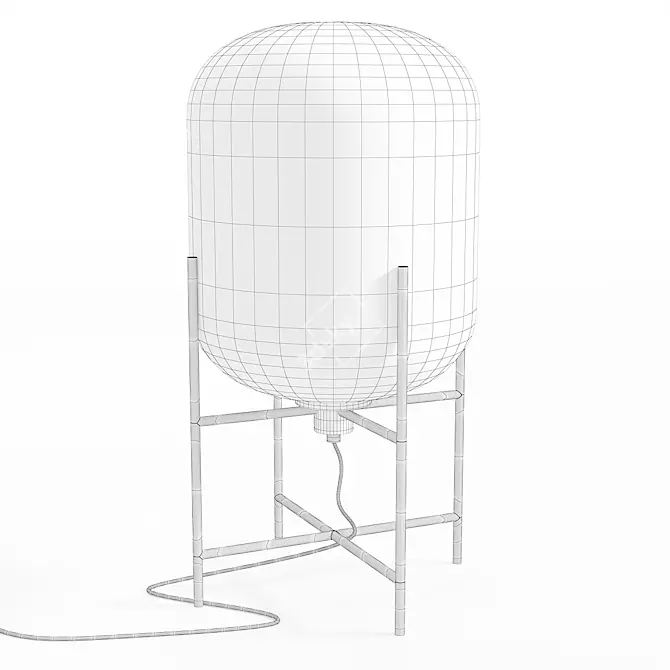 Oda Small: Sleek and Stylish Pulpo 3D model image 2