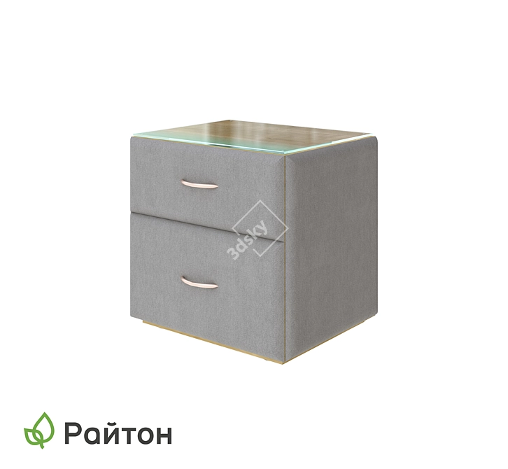 Mirra Curbstone: Stylish and Functional 3D model image 1