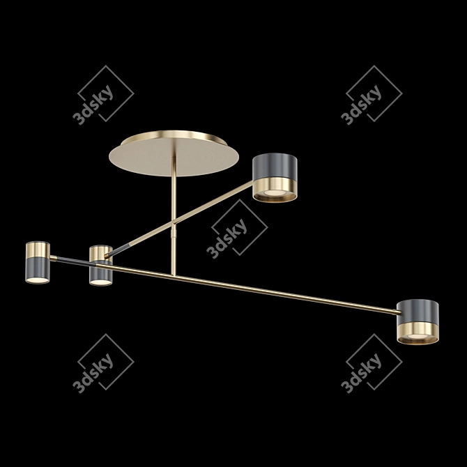 Modern Ceiling Lamp Bitten 4 3D model image 2