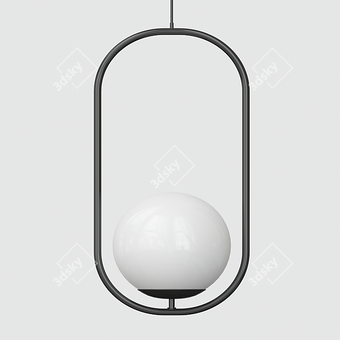 GlowSphere Pendant Lamp 3D model image 2