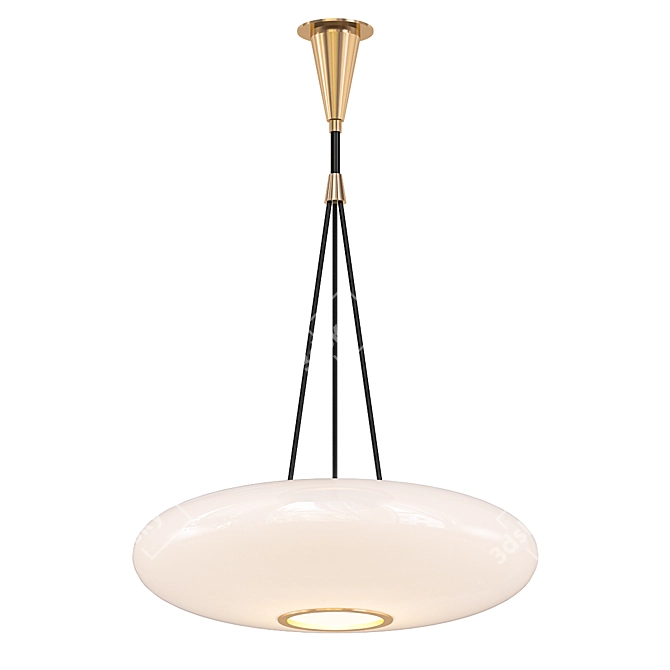 Elegant Pendant by Stilnovo 3D model image 1