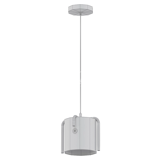 Nordic Simplicity Pendant 3D model image 2