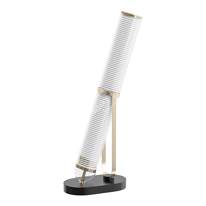 Elegant Illumination: La Lampe Frechin 3D model image 1