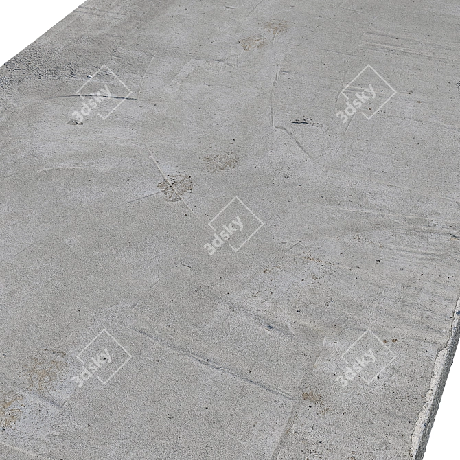 Concrete Albedo Blind Area 3D model image 5