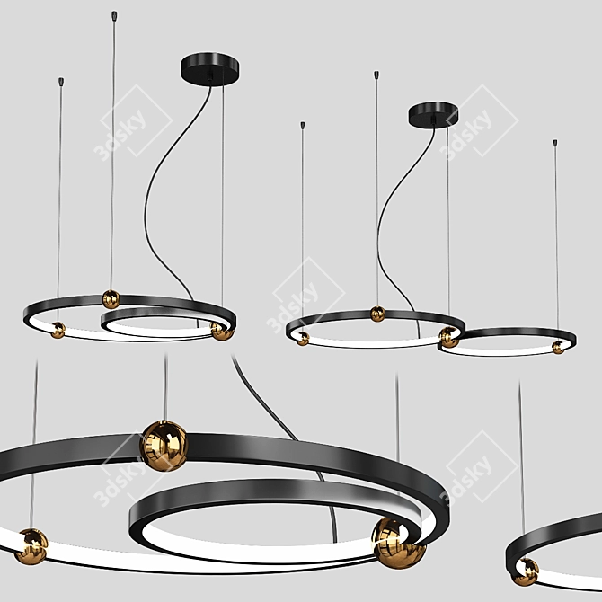 3D Planetary Lamp 2013 3D model image 3