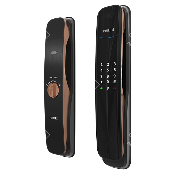 Secure Your Space with Philips EasyKey 3D model image 2