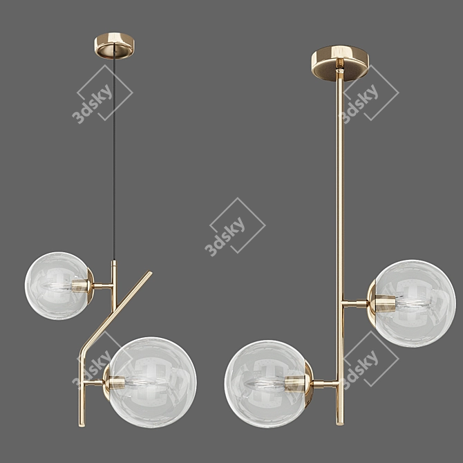 KAFT + CHAG: 2-in-1 Furniture Solution 3D model image 2
