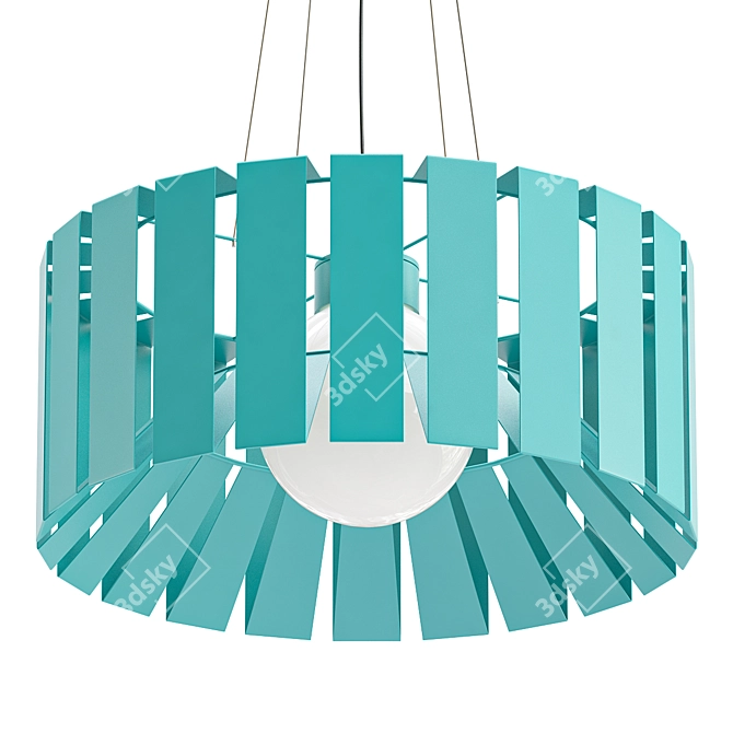 Modern Illumination Statement: ILEX Pendant 3D model image 1