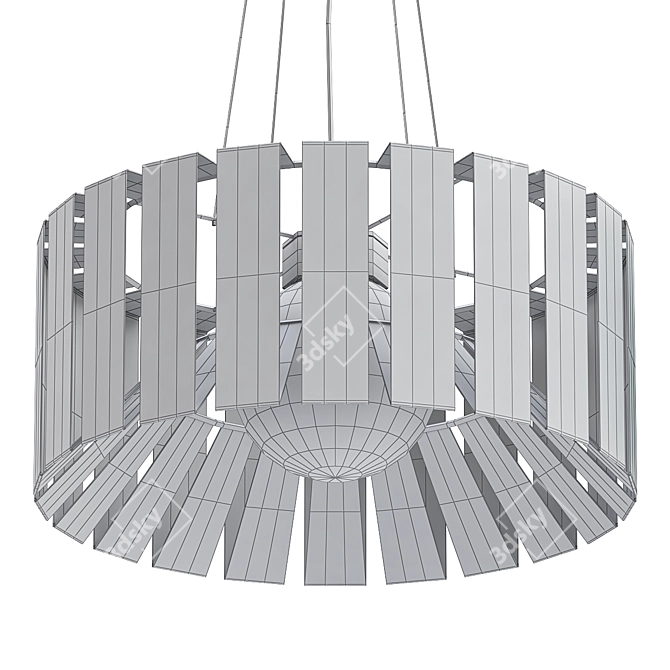 Modern Illumination Statement: ILEX Pendant 3D model image 2